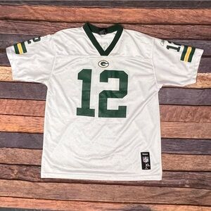 Aaron Rodgers Green Bay Packers NFL Football Reebok Boy youth Kids Jersey